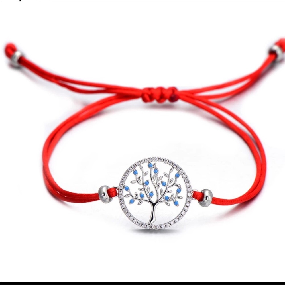 NWT Tree of Life red string luck love Bracelet